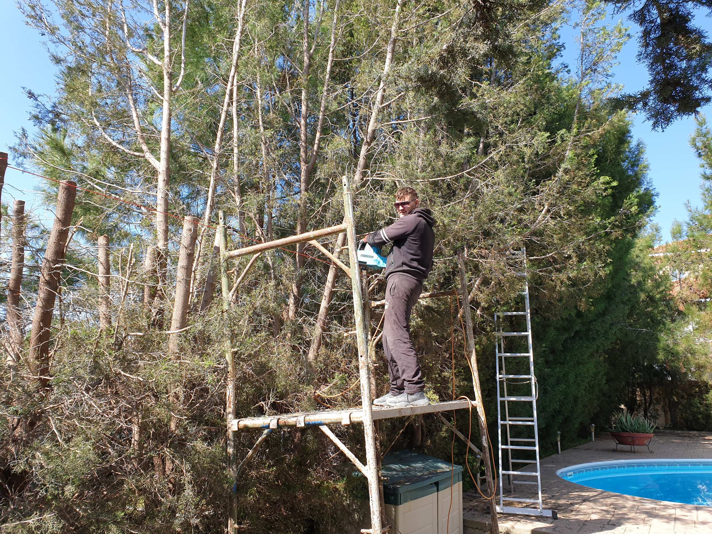Garden cleaning and maintenance in Paphos – Steve's Home Services | Чистка и обслуживание сада в Пафосе – Steve's Home Services